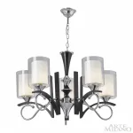 Подвесная люстра Arte Milano Florentia-9167 309167/5 Bk/Ni