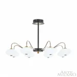Люстра светодиодная Arte Milano Neapolis-73908 273908/8 BK/GD от ImperiumLoft