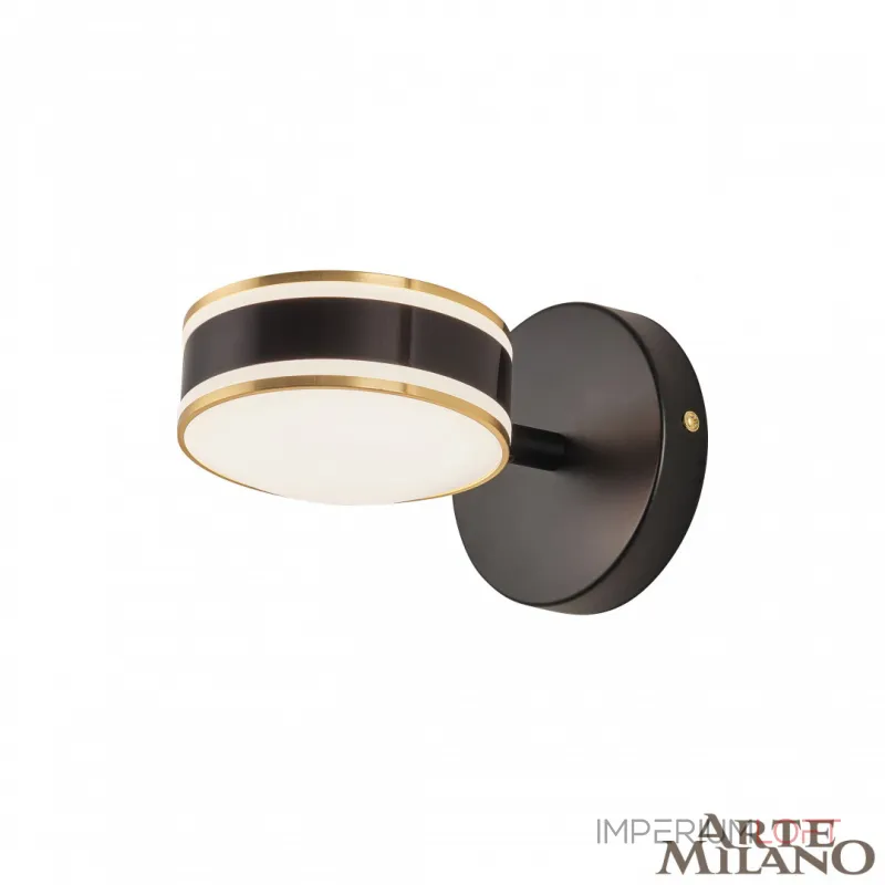 Бра светодиодный Arte Milano Ferrara-71040 277599/1B BK/GD Бра светодиодный Arte Milano Ferrara-71040 277599/1B BK/GD