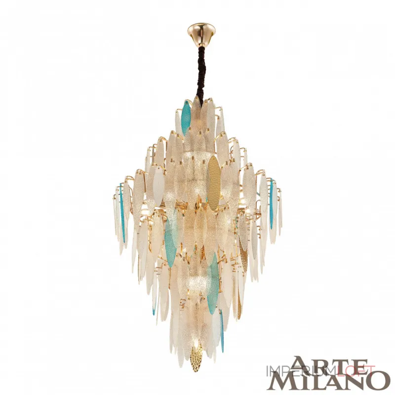 Подвесная люстра Arte Milano AM-7753B 1863B.D800.H1300.E14.25 G