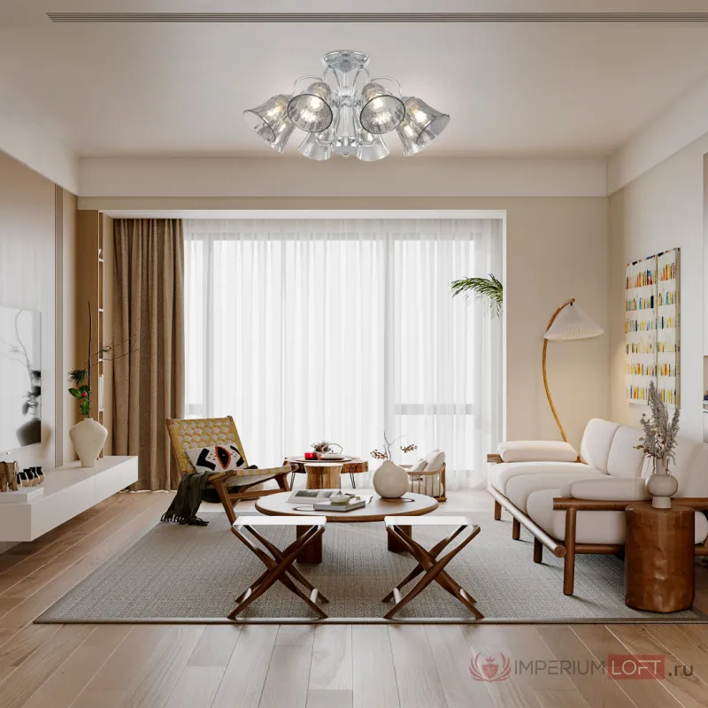 Люстра Arte Milano AM340800 340800/8 CR от ImperiumLoft