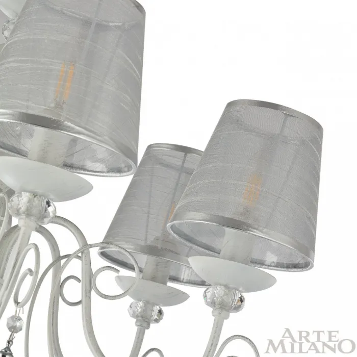 Люстра Arte Milano AM347620 347620/6 WT+SL от ImperiumLoft