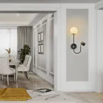 Бра Arte Milano Ferrara-71040 274802/1+1B BK/GD