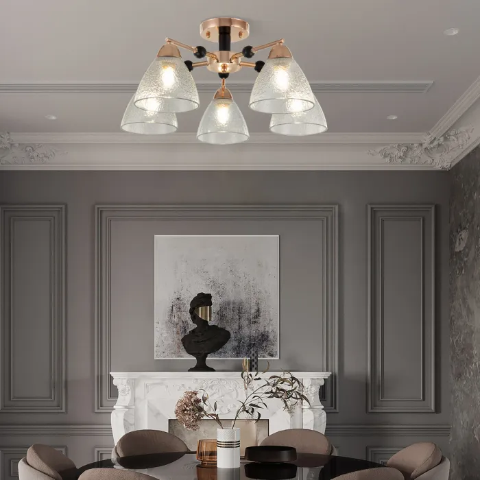 Люстра Arte Milano Napoli-322408 324119/5 FG+BK от ImperiumLoft