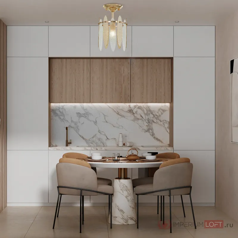 Люстра Arte Milano Sorrento-4309 374309/1/80/190 GD от ImperiumLoft