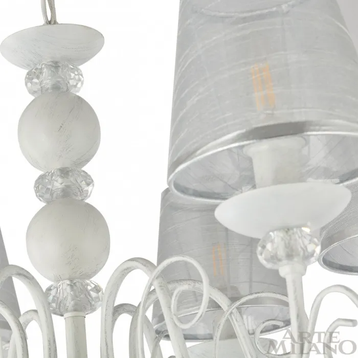 Люстра Arte Milano AM347620 347620/6 WT+SL от ImperiumLoft