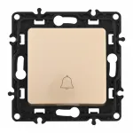 Кнопка дверного звонка, 10A 250V 217.36-1.shampan от ImperiumLoft