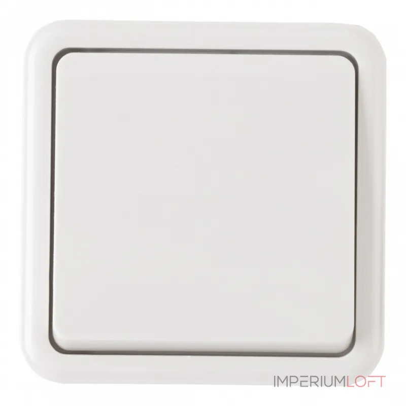 Выключатель одноклавишный, 10AX 250V 310.30-1.white