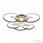 Светильник светодиодный Arte Milano Ferrara-76140 276140/6+6 BK/GD