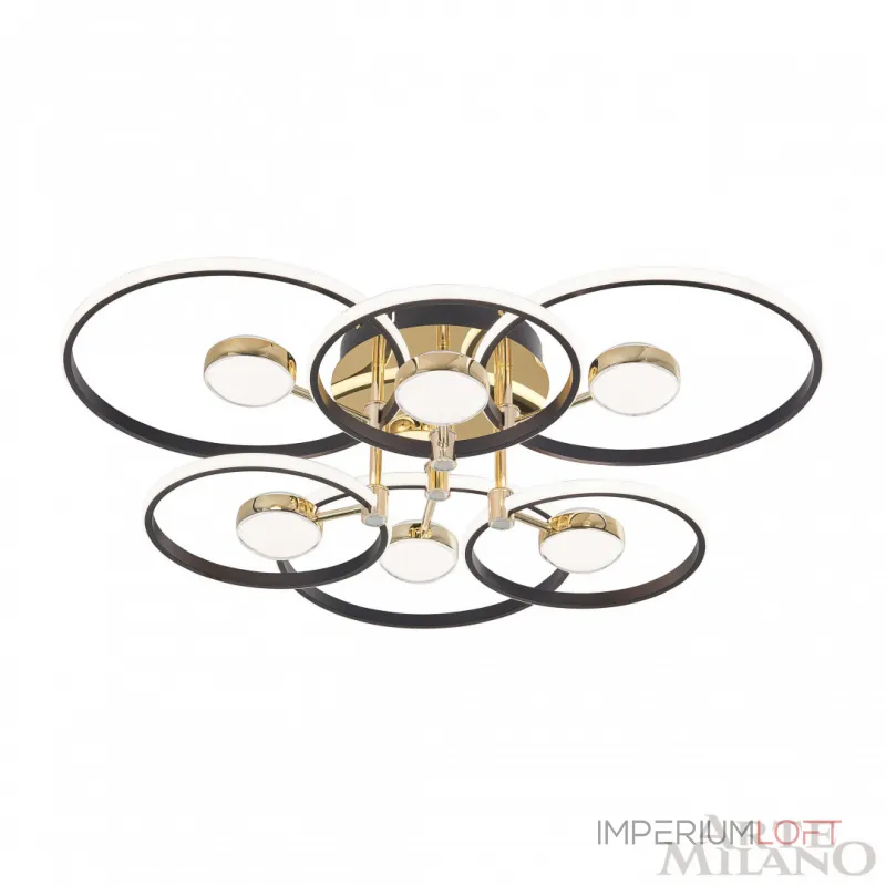 Светильник светодиодный Arte Milano Ferrara-76140 276140/6+6 BK/GD Светильник светодиодный Arte Milano Ferrara-76140 276140/6+6 BK/GD