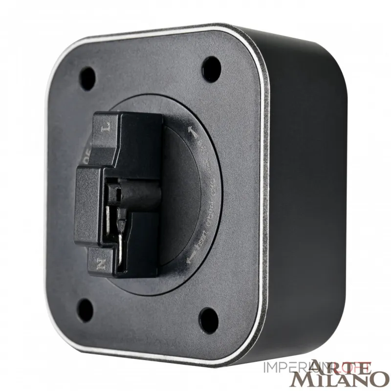 Трековый светильник с датчиком движения Arte Milano Am-track-sockets 380022TLS/LWS Black Трековый светильник с датчиком движения Arte Milano Am-track-sockets 380022TLS/LWS Black