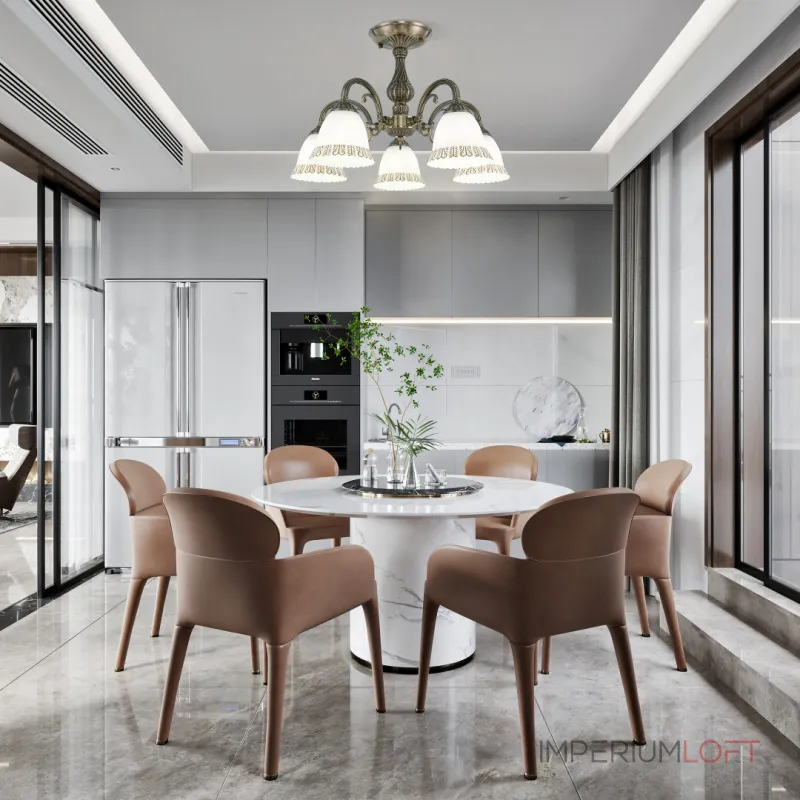 Потолочная люстра Arte Milano AM347410 347410/5 AB