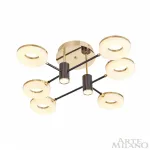 Светильник светодиодный Arte Milano Ferrara-71399 271399/6 BK/GD