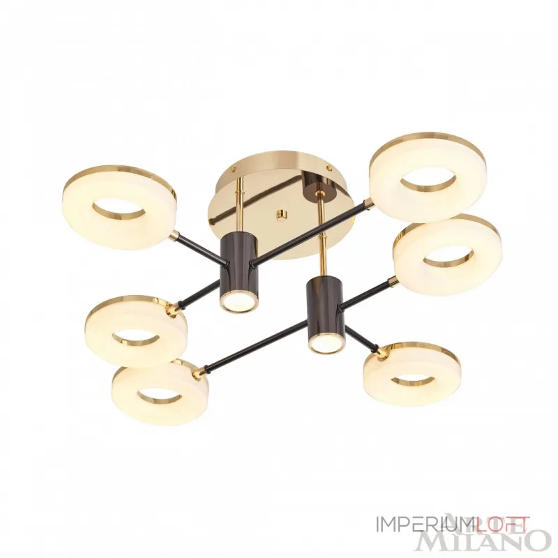 Светильник светодиодный Arte Milano Ferrara-71399 271399/6 BK/GD Светильник светодиодный Arte Milano Ferrara-71399 271399/6 BK/GD