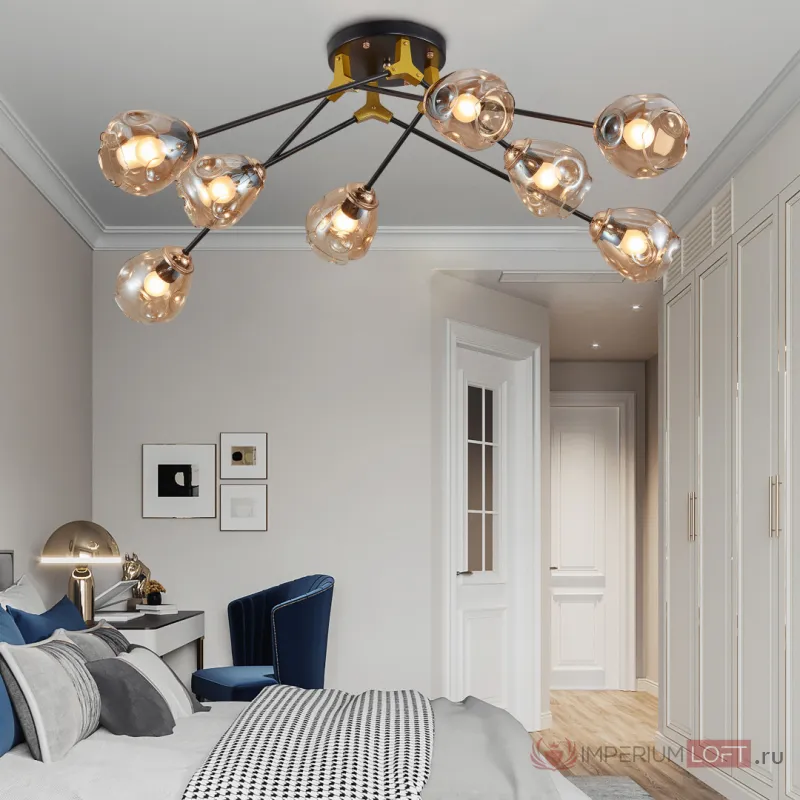 Люстра Arte Milano AMALFI 252588/8 Br от ImperiumLoft