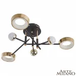 Светильник светодиодный Arte Milano Ferrara-73210 273299/6 BK/GD