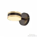Бра светодиодный Arte Milano Ferrara-71040 277599/1B BK/GD