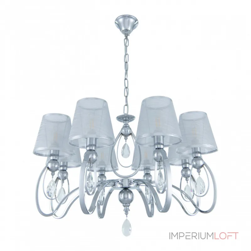 Подвесная люстра Arte Milano AM347203 347203/8 CR Подвесная люстра Arte Milano AM347203 347203/8 CR