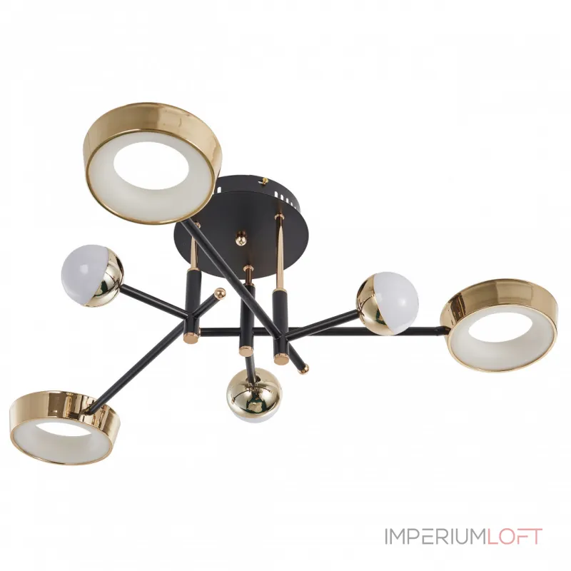 Светильник светодиодный Arte Milano Ferrara-73210 273299/6 BK/GD Светильник светодиодный Arte Milano Ferrara-73210 273299/6 BK/GD
