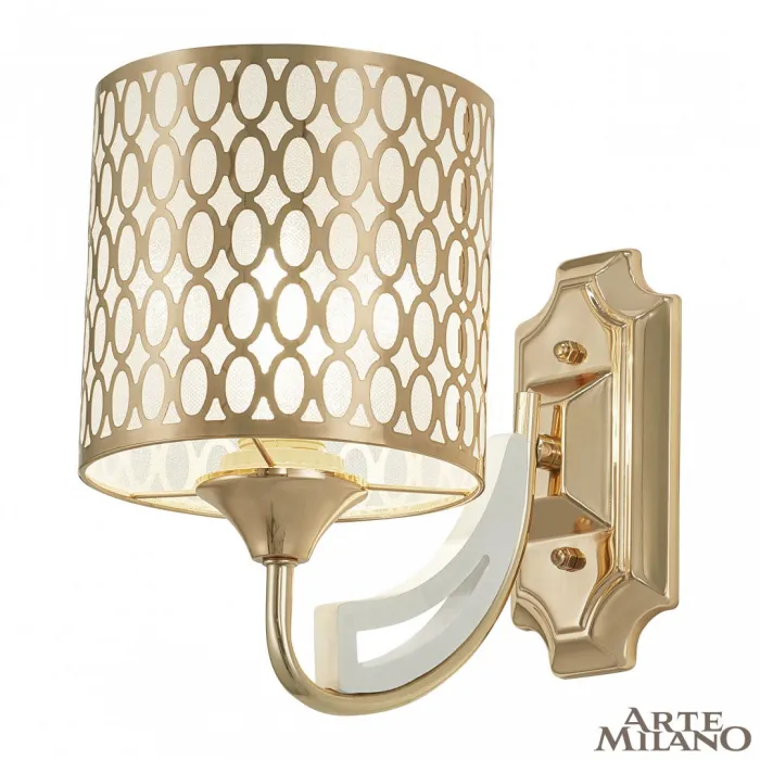 Бра Arte Milano Florentia-3387 303387/1W Wh/Gd от ImperiumLoft