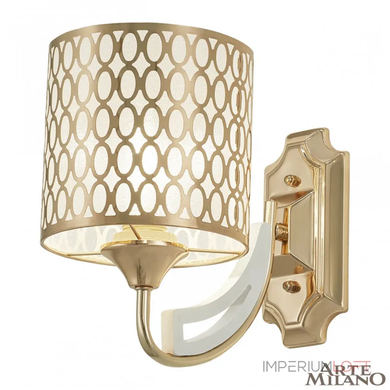 Бра Arte Milano Florentia-3387 303387/1W Wh/Gd