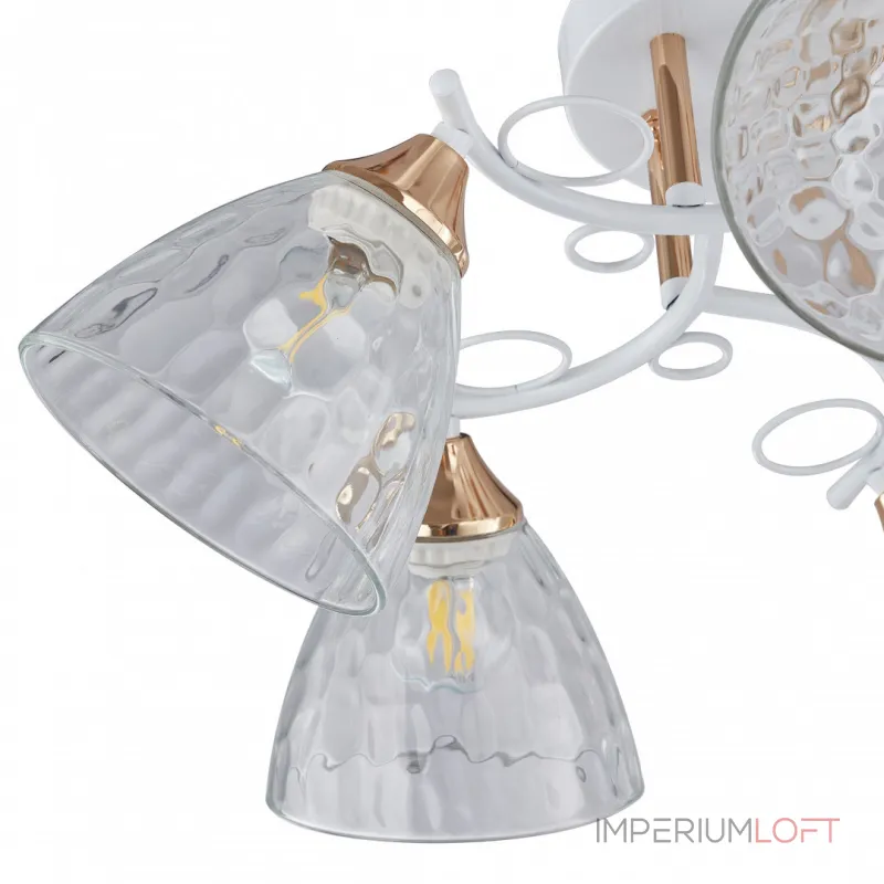 Потолочная люстра Arte Milano AMALFI-321395 321395/5A WH+FG