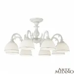 Потолочная люстра Arte Milano AM346410 346410/8 WT+SL