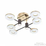 Светильник светодиодный Arte Milano Ferrara-71399 271399/6 BK/GD