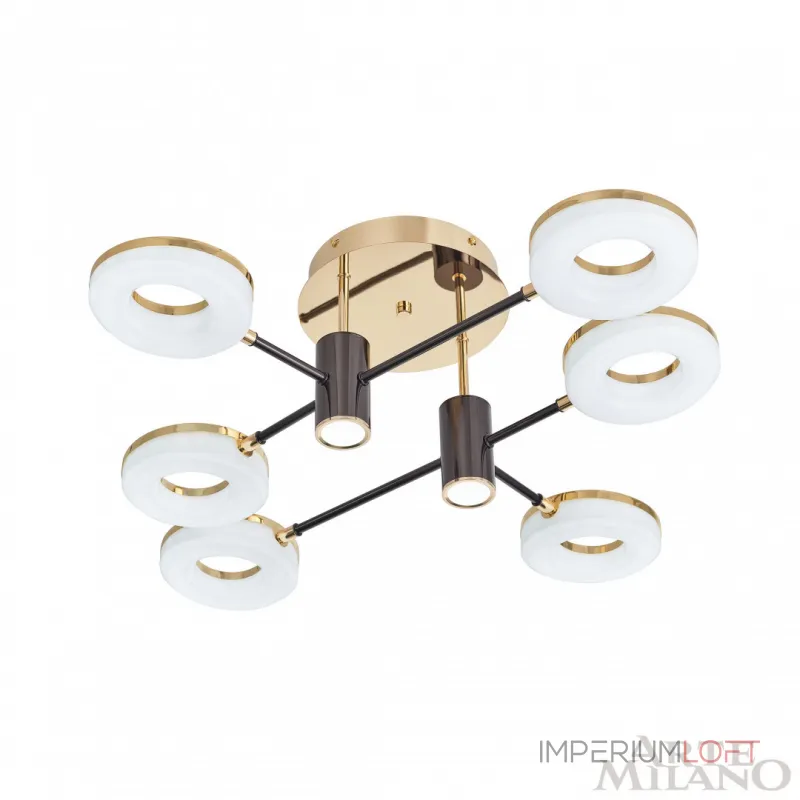 Светильник светодиодный Arte Milano Ferrara-71399 271399/6 BK/GD Светильник светодиодный Arte Milano Ferrara-71399 271399/6 BK/GD