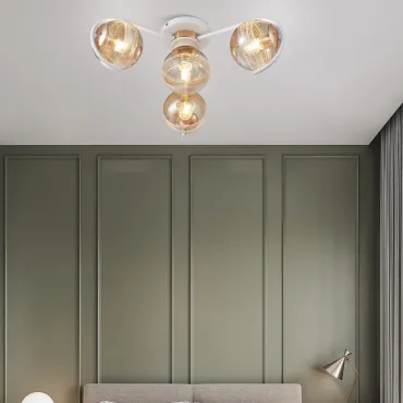 Люстра Arte Milano AMALFI-326208 326208/3+1 WH+FG от ImperiumLoft