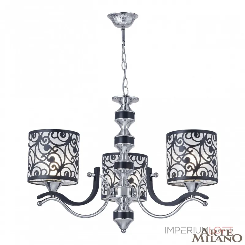 Подвесная люстра Arte Milano Florentia-4957 304957/3 Bk/Ni