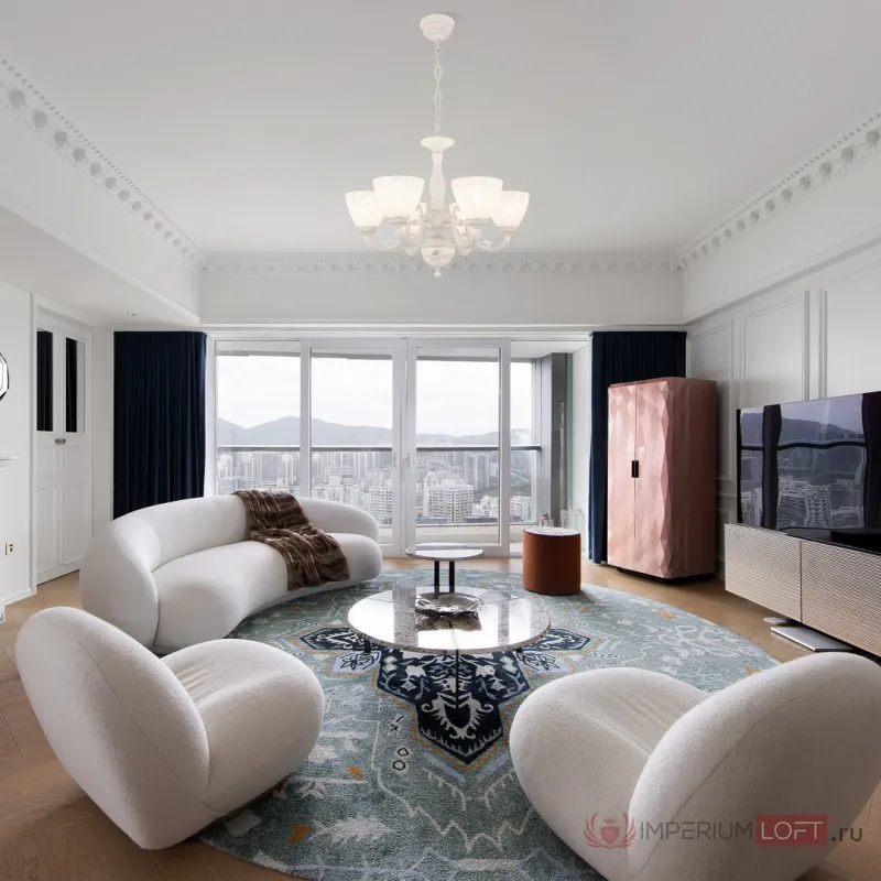 Люстра Arte Milano AM343659 343659/6 WT+SL от ImperiumLoft
