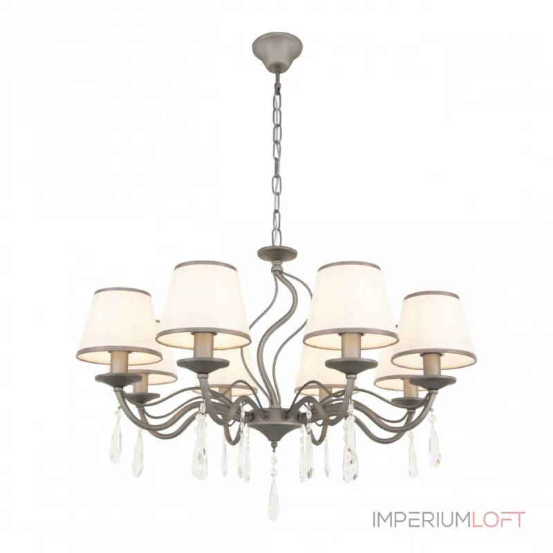 Подвесная люстра Arte Milano AM344710 344710/8 GR Подвесная люстра Arte Milano AM344710 344710/8 GR