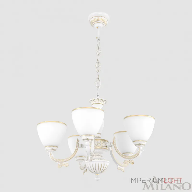 Подвесная люстра Arte Milano AM342837 342837/5 WT+G