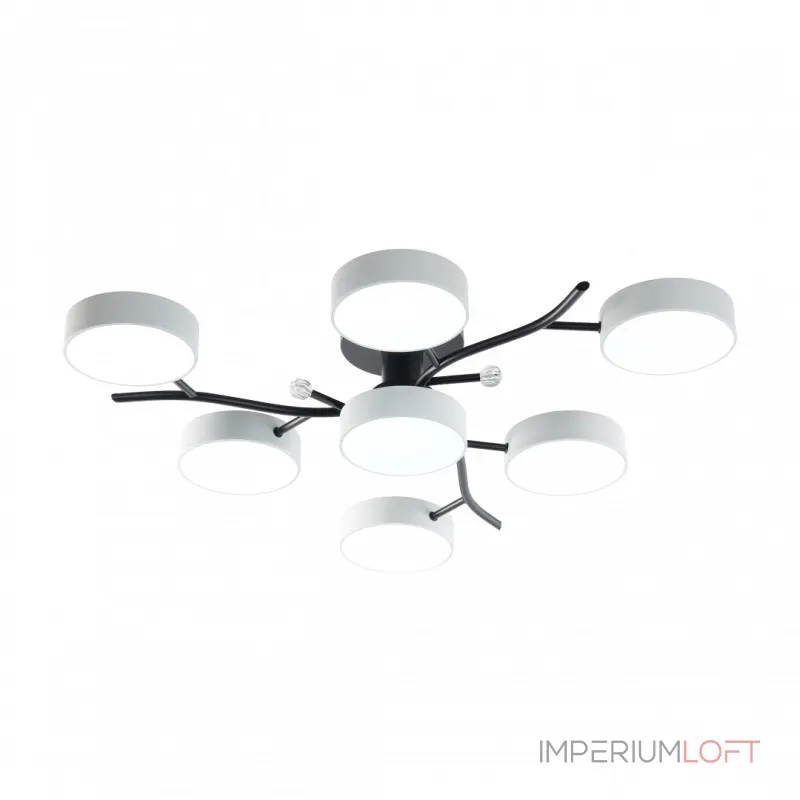 Светильник светодиодный Arte Milano Ferrara 256606/6+1 Bk/Wh
