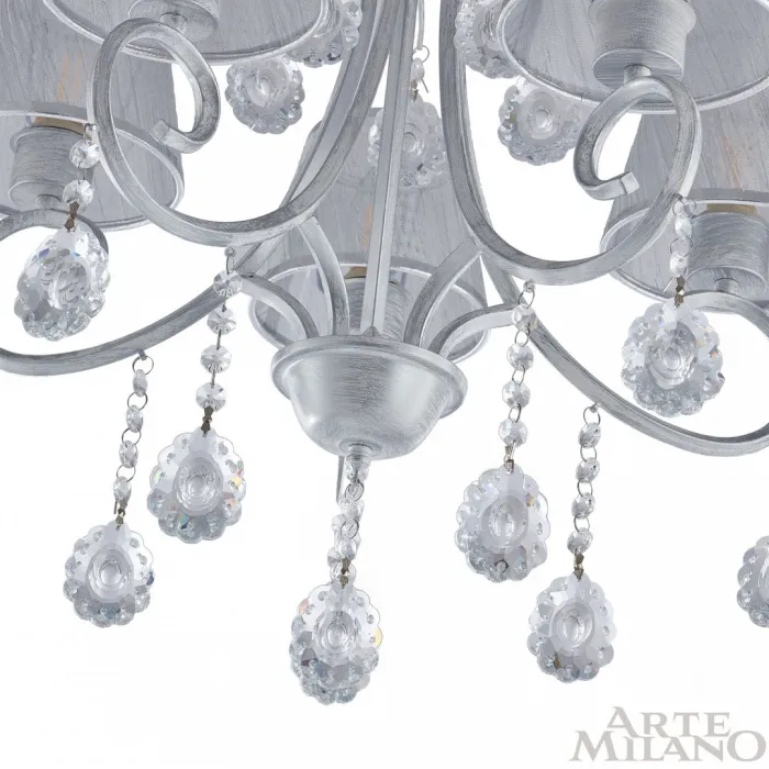 Люстра Arte Milano Amalfi-7146 337146/5 WT+SL от ImperiumLoft