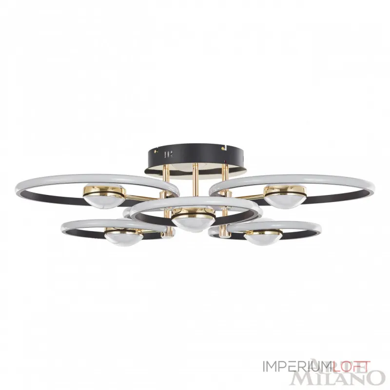 Светильник светодиодный Arte Milano Ferrara-76140 276140/6+6 BK/GD Светильник светодиодный Arte Milano Ferrara-76140 276140/6+6 BK/GD