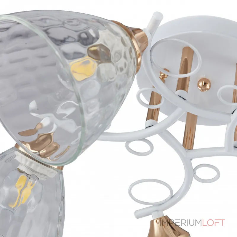 Потолочная люстра Arte Milano AMALFI-321395 321395/5A WH+FG