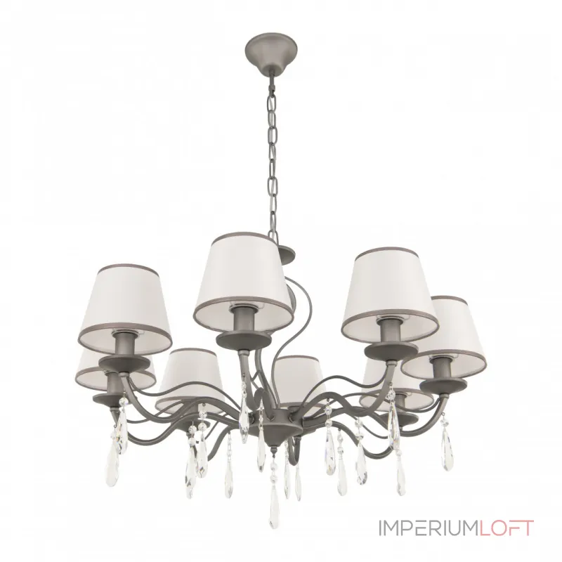 Подвесная люстра Arte Milano AM344710 344710/8 GR Подвесная люстра Arte Milano AM344710 344710/8 GR