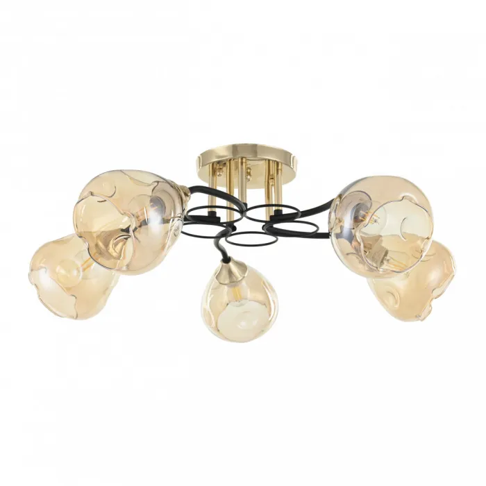 Люстра Arte Milano AMALFI-324106 324106/5 FG+BK от ImperiumLoft