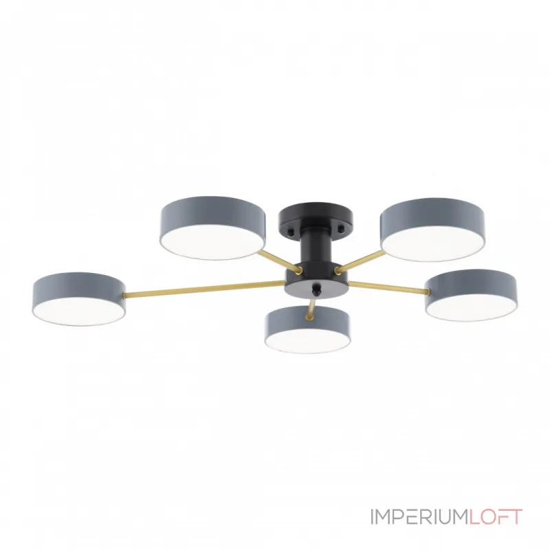 Светильник светодиодный Arte Milano Ferrara 252006/5 Bk/Gr