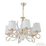 Подвесная люстра Arte Milano Florentia-3857 303857/6 Wh/Gd
