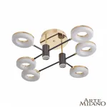 Светильник светодиодный Arte Milano Ferrara-71399 271399/6 BK/GD