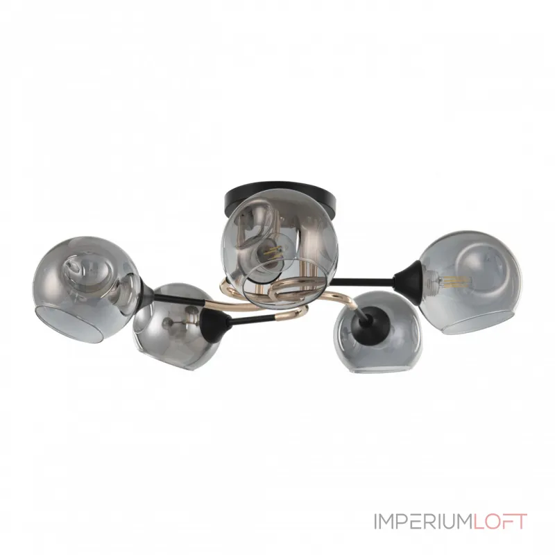 Потолочная люстра Arte Milano AMALFI-328419 328419/5 FG+BK