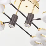 Светильник светодиодный Arte Milano Ferrara-71399 271399/6 BK/GD