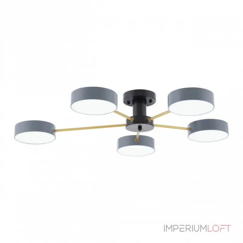 Светильник светодиодный Arte Milano Ferrara 252006/5 Bk/Gr