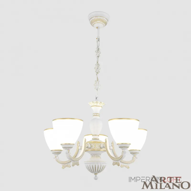 Подвесная люстра Arte Milano AM342837 342837/5 WT+G
