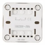 Выключатель одноклавишный, 10AX 250V 310.30-1.white