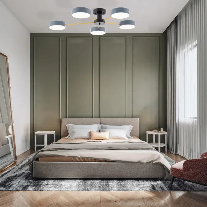 Светильник светодиодный Arte Milano Ferrara 252006/5 Bk/Gr от ImperiumLoft
