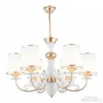 Подвесная люстра Arte Milano Florentia-1097 301097/6 Wh/Gd Подвесная люстра Arte Milano Florentia-1097 301097/6 Wh/Gd